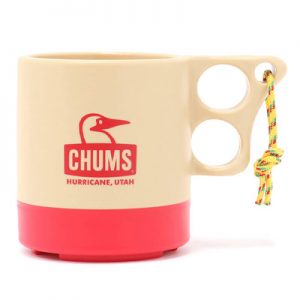 Chums Camper Camper Mug Cup beige red