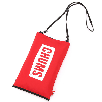 Chums Logo Box Tissue Cover red