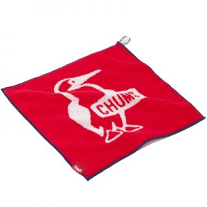 Chums Logo Hand Towel red