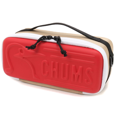 Chums Multi Hard Case S beige red