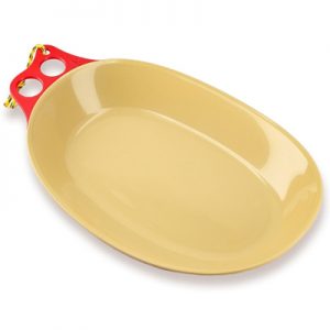 Chums Camper Curry Plate beige red2
