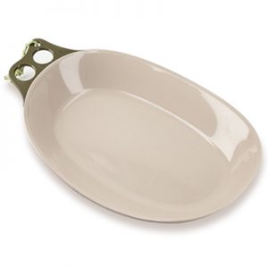 Chums Camper Curry Plate olive gray