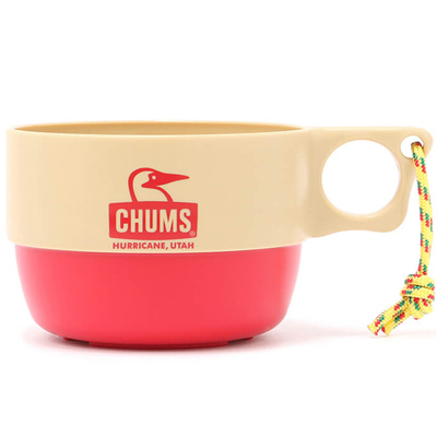 Chums Camper Soup Cup beige red