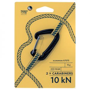 Ticket To The Moon Carabiner 10kN - Pair