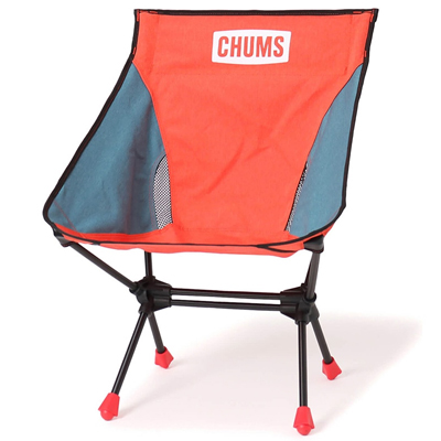 Chums Compact Chair Booby Foot Low paprika red blue gray