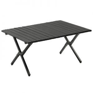 ODP 0793 Steel Eggroll Table 90cm black