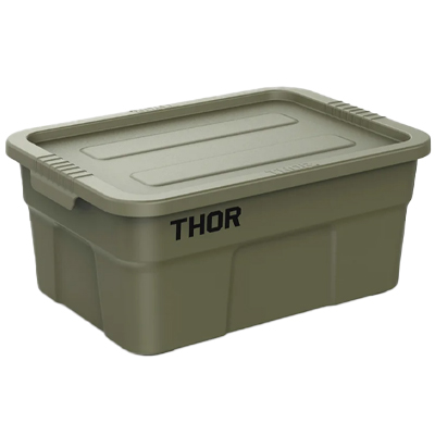 Thor 2.5L Mini Stackable Tote Box olive drab