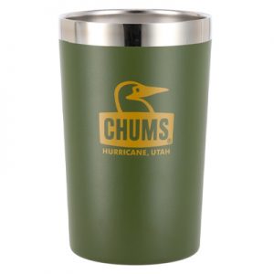 Chums Camper Stainless Steel Tumbler olive