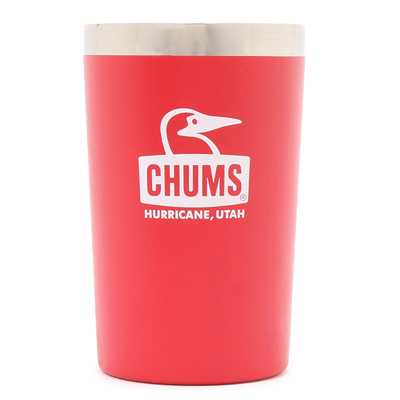 Chums Camper Stainless Steel Tumbler red