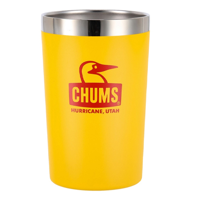Chums Camper Stainless Steel Tumbler yellow