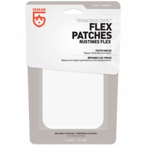 Gear Aid Tenacious Tape Flex Patches 3 x 5 clear