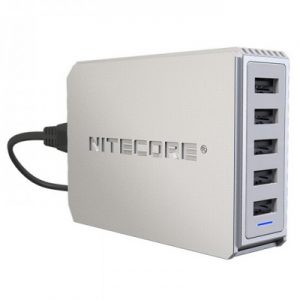 Nitecore UA55 5-Port USB Desktop Charging Adapter