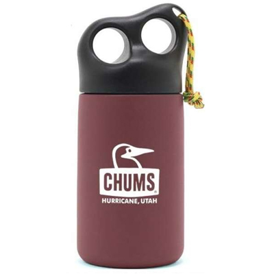 Chums Camper Stainless Bottle 300 burgundy