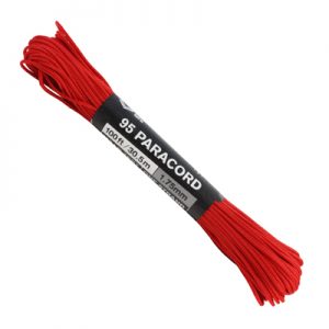 Atwood Rope MFG 95 Paracord 100 Feet Red