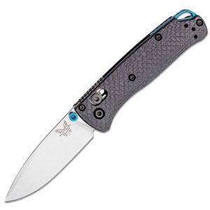 Benchmade Mini Bugout Axis Folding Knife With Carbon Fiber Handles 533-3