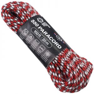 Atwood Rope MFG Paracord 550 Type 7 Strands 100 Feet Bite