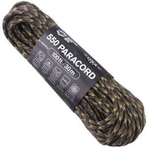 Atwood Rope MFG Paracord 550 Type 7 Strands 100 Feet Ground War