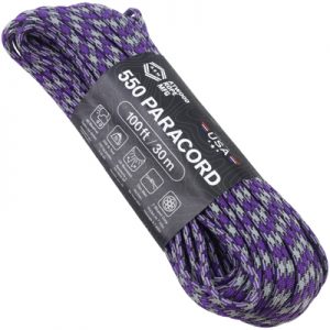 Atwood Rope MFG Paracord 550 Type 7 Strands 100 Feet Mystique