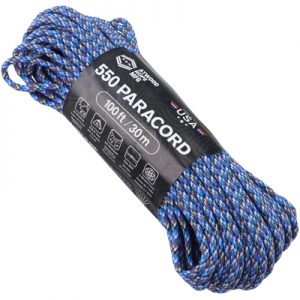 Atwood Rope MFG Paracord 550 Type 7 Strands 100 Feet Naval Fleet
