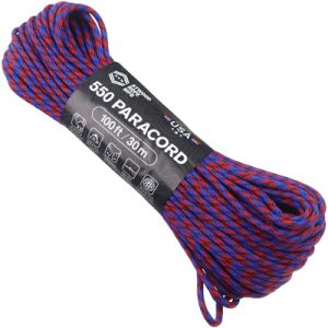 Atwood Rope MFG Paracord 550 Type 7 Strands 100 Feet Spiderman