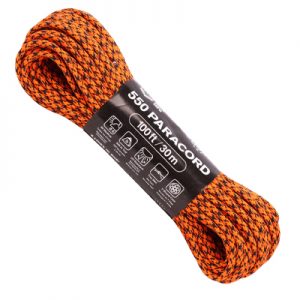 Atwood Rope MFG Paracord 550 Type 7 Strands 100 Feet Tiger Tail