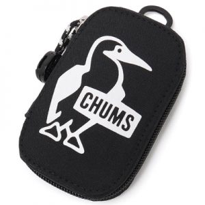 Chums Recycle Oval Key Zip Case black
