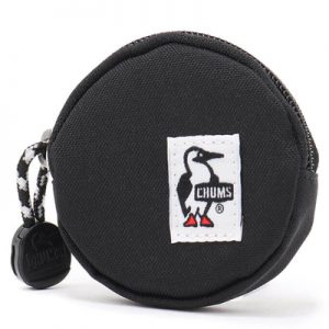 Chums Recycle Round Coin Case black