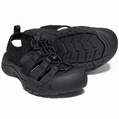 Keen Men's Newport H2 Sandal US12 triple black