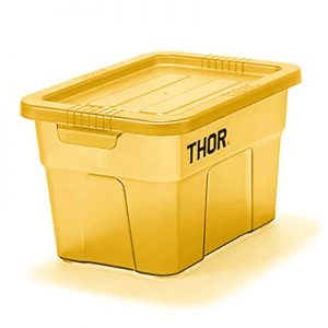 Thor 1L Mini Tote Box smoke yellow
