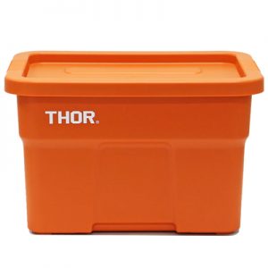 Thor 22L Tote Box with Lid orange