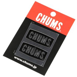 Chums CHUMS Logo Emboss Sticker black