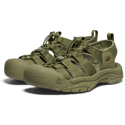 Keen Men's Newport H2 Sandal US10 monochrome olive drab