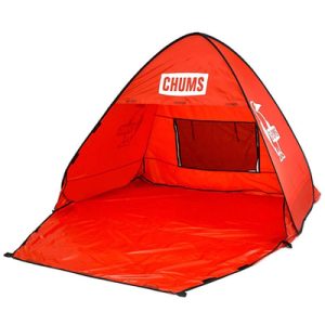 Chums Pop-Up Sunshade for 3 People red