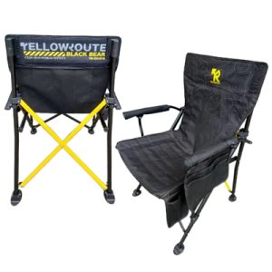 ODP 0819 180kg Heavy Duty Campchair Yellow Route