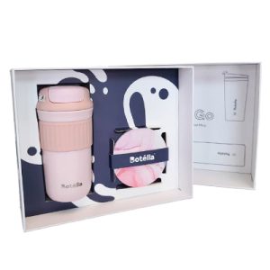Botella Travel Mug 316 Medical Grade Stainless Steel with Giftbox sakura pink
