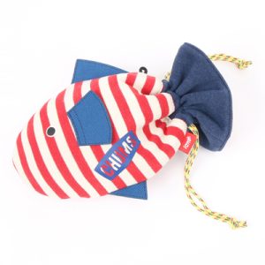 Chums Tropical Fish Pouch red white