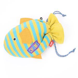Chums Tropical Fish Pouch yellow blue
