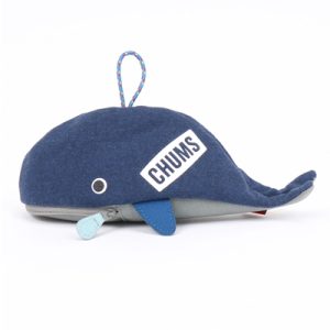 Chums Whale Zipper Pouch navy