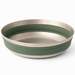 Sea To Summit Detour Stainless Steel Collapsible Bowl Large laurel wreath