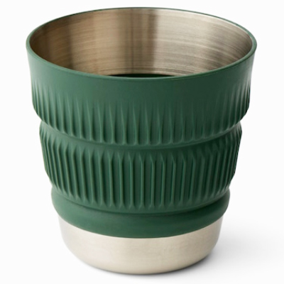 Sea To Summit Detour Stainless Steel Collapsible Mug laurel wreath