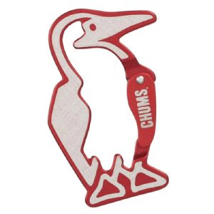 Chums Booby Carabiner red