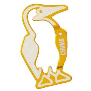 Chums Booby Carabiner yellow