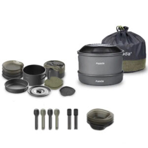 Awada Camping Cooking Set V2 Camping Set green