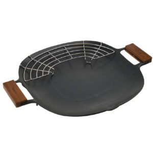 Awada Dual-Use Grill Pan black