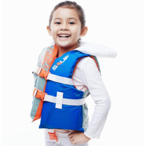 Sauf ODP 0834 Hénna Kids Life Vest 14 – 27 KG orange blue