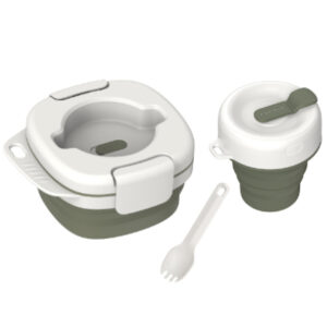 Awada Portable Tableware Set green