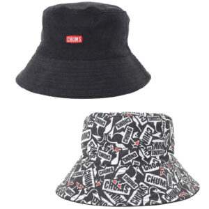 Chums Reversible Pile Bucket Hat black