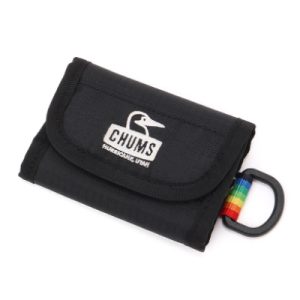 Chums Spring Dale Compact Wallet black rainbow