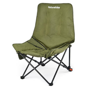 Naturehike Sea Star 001 Push Up High Back Cotton-filled Moon Chair Single green