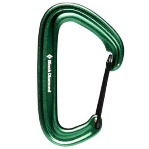 Black Diamond LiteWire Carabiner green